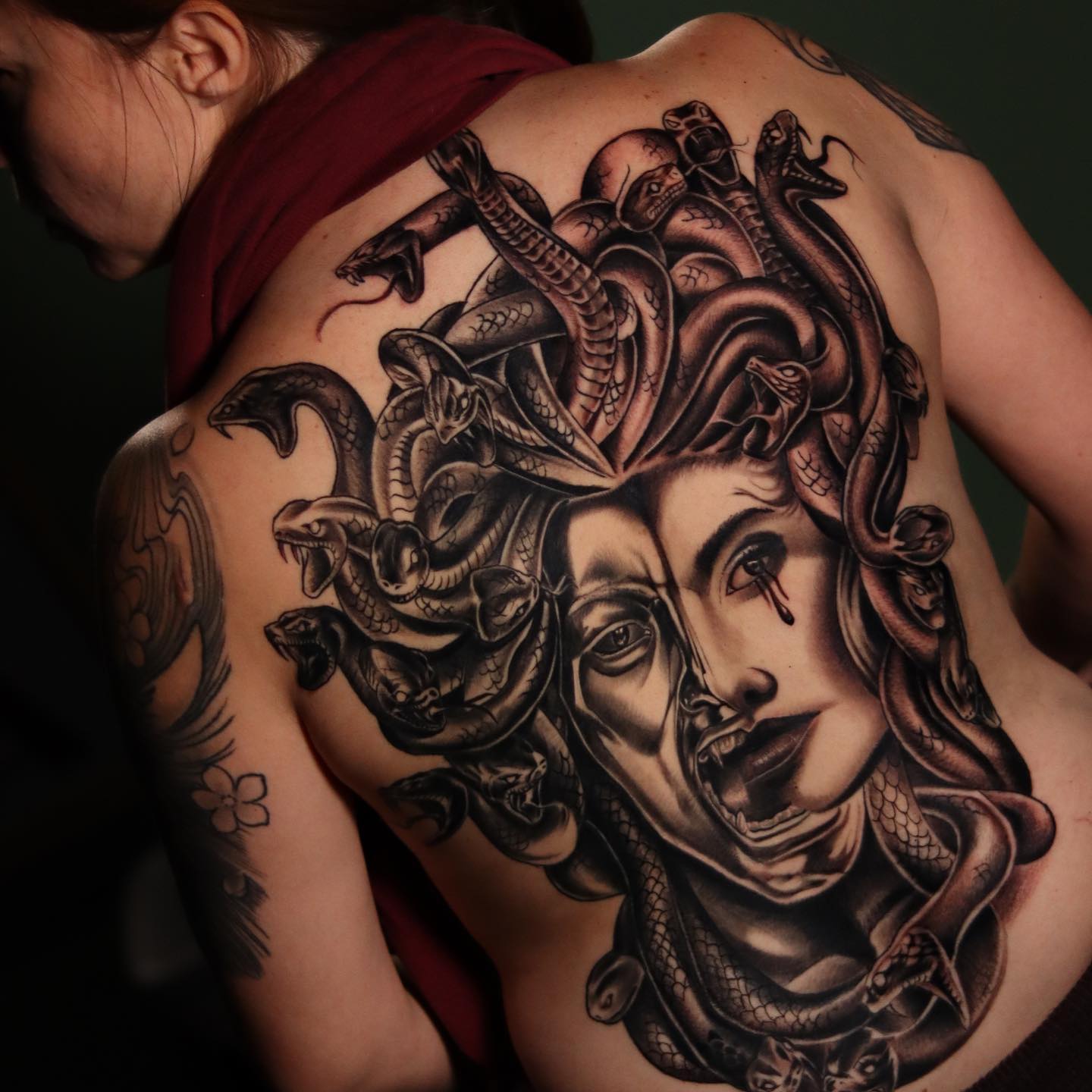 Medusa Back Piece