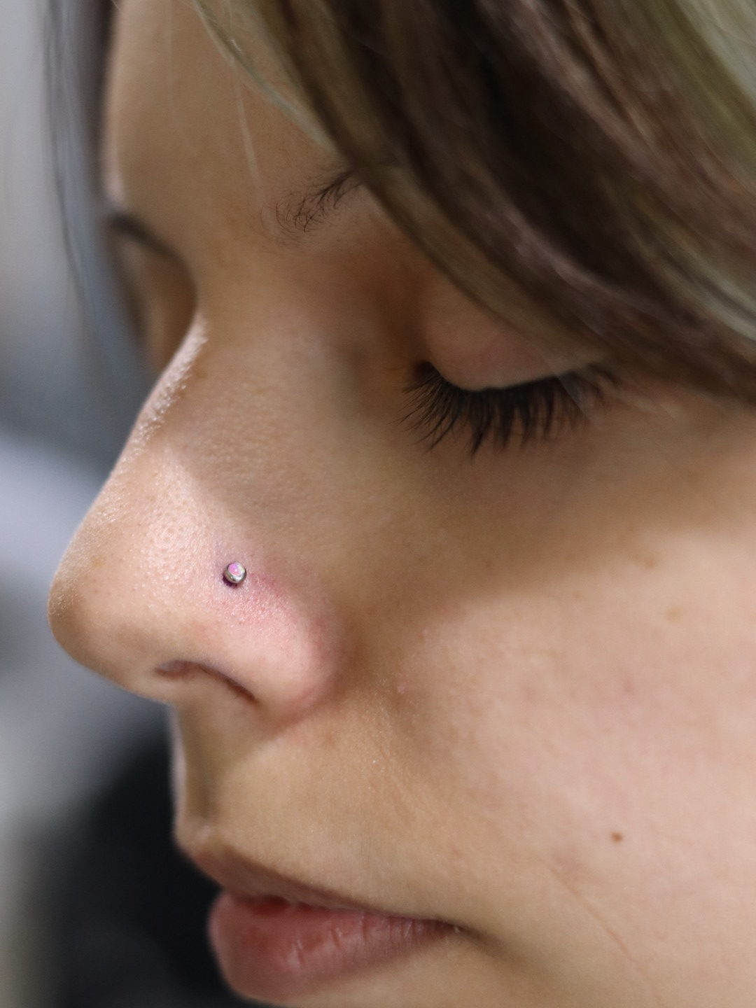 Nose piercing